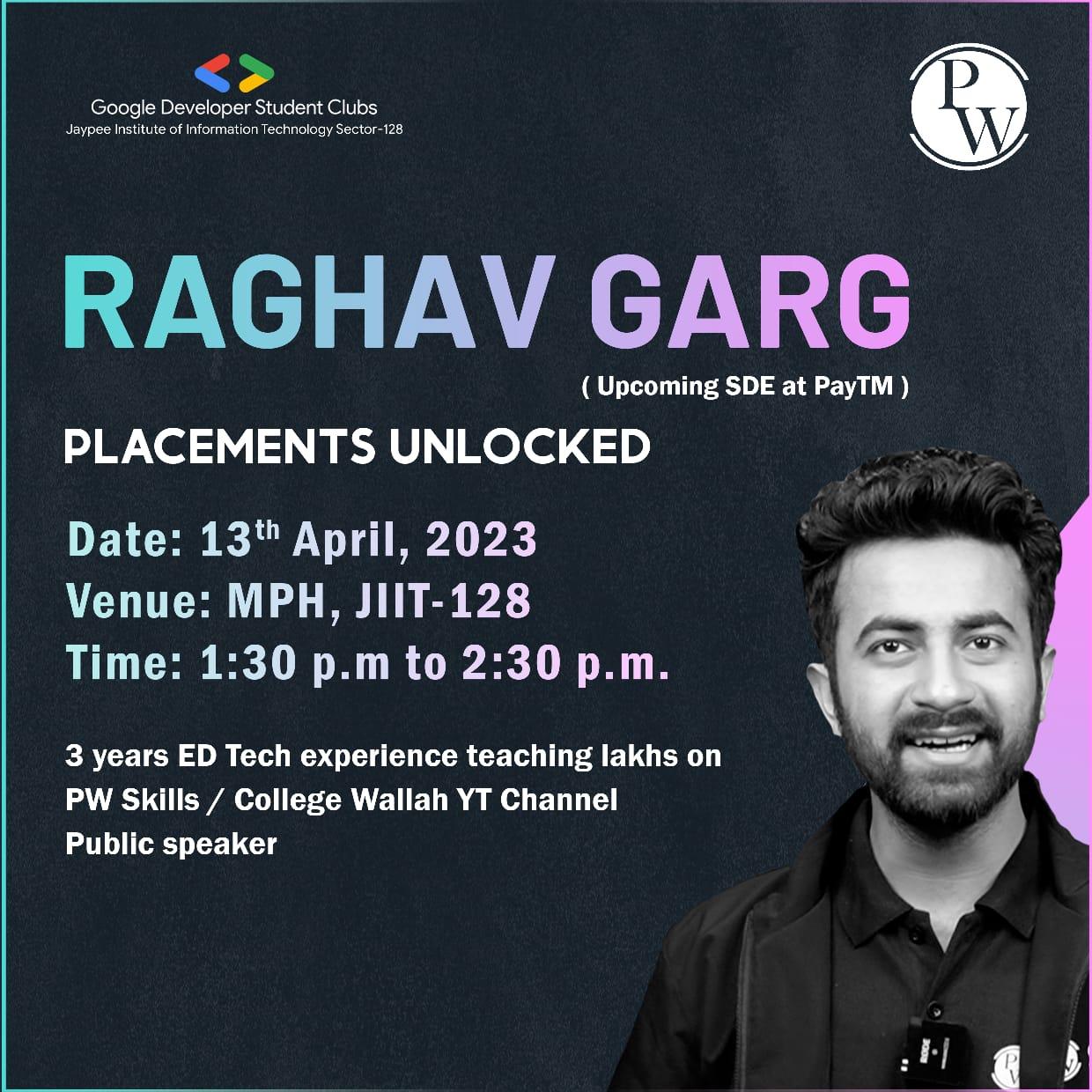 Mr. Raghav Garg